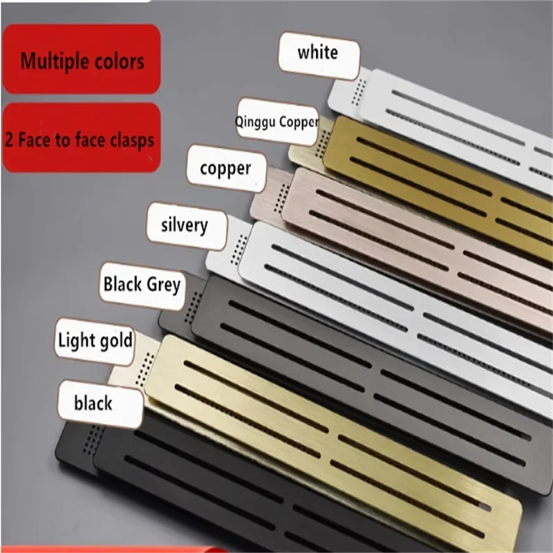 Ventilation Grille Aluminum - 60 mm ventilatierooster Premium breed vierkant