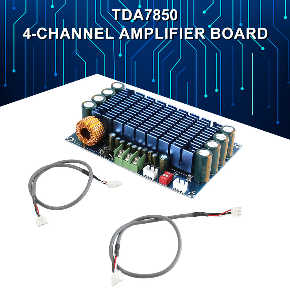 Audio Amplifier Board - XH-M180 TDA7850 Stereo High Power Digitale