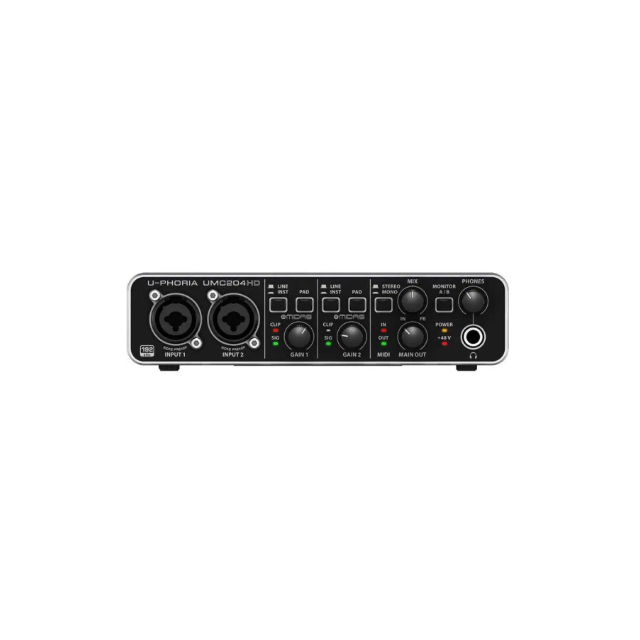 Audio Interface - Externe geluidskaart opname 2x4,24-bit/192 kHz USB