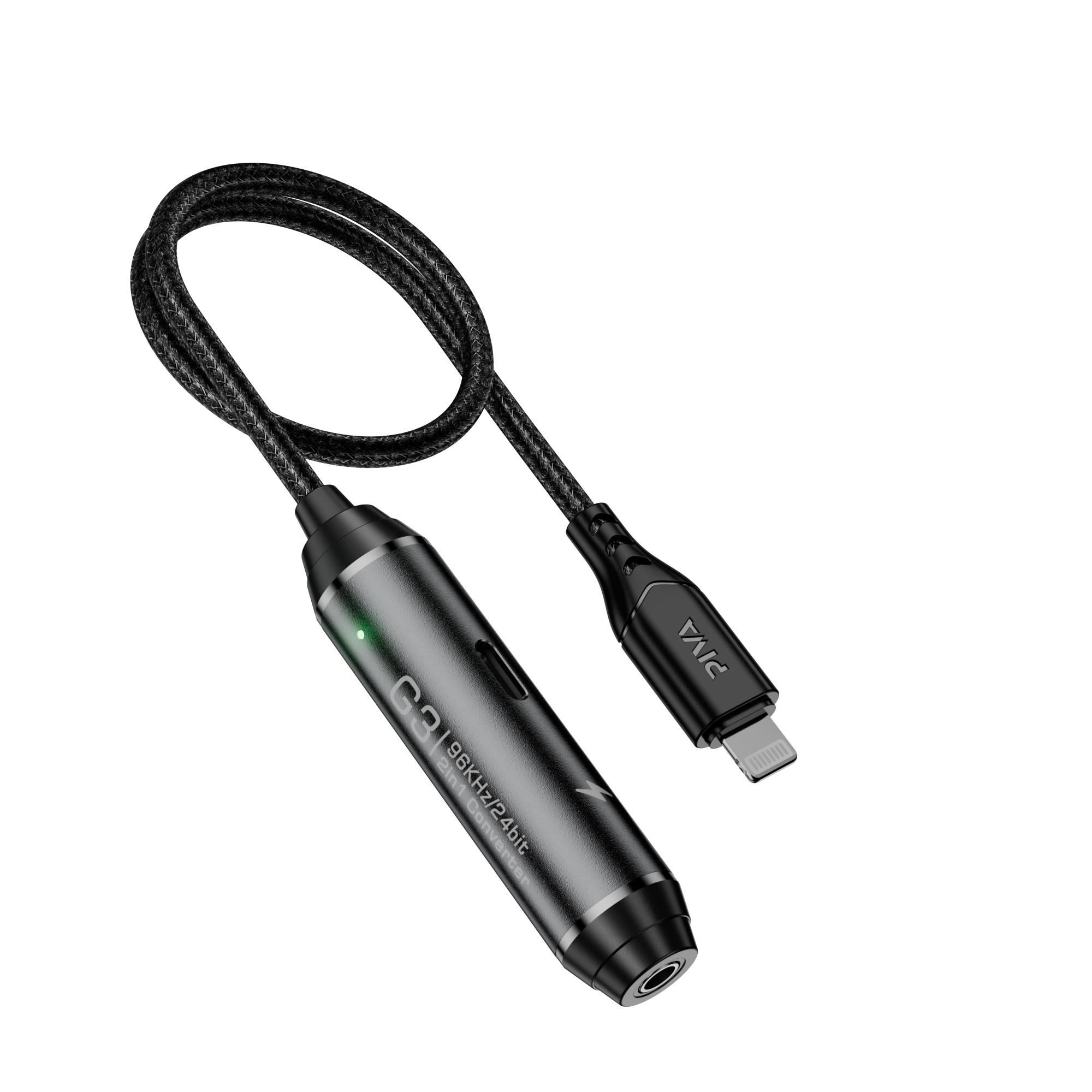 Audio Dac - Piva 40 cm Kabel 2-in-1 Snel