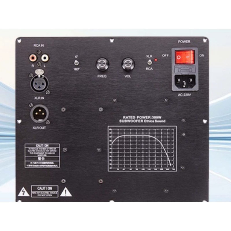 Audio Amplifier Board - TPA3255 versterkerbord met gebalanceerde signaalingang, digitale