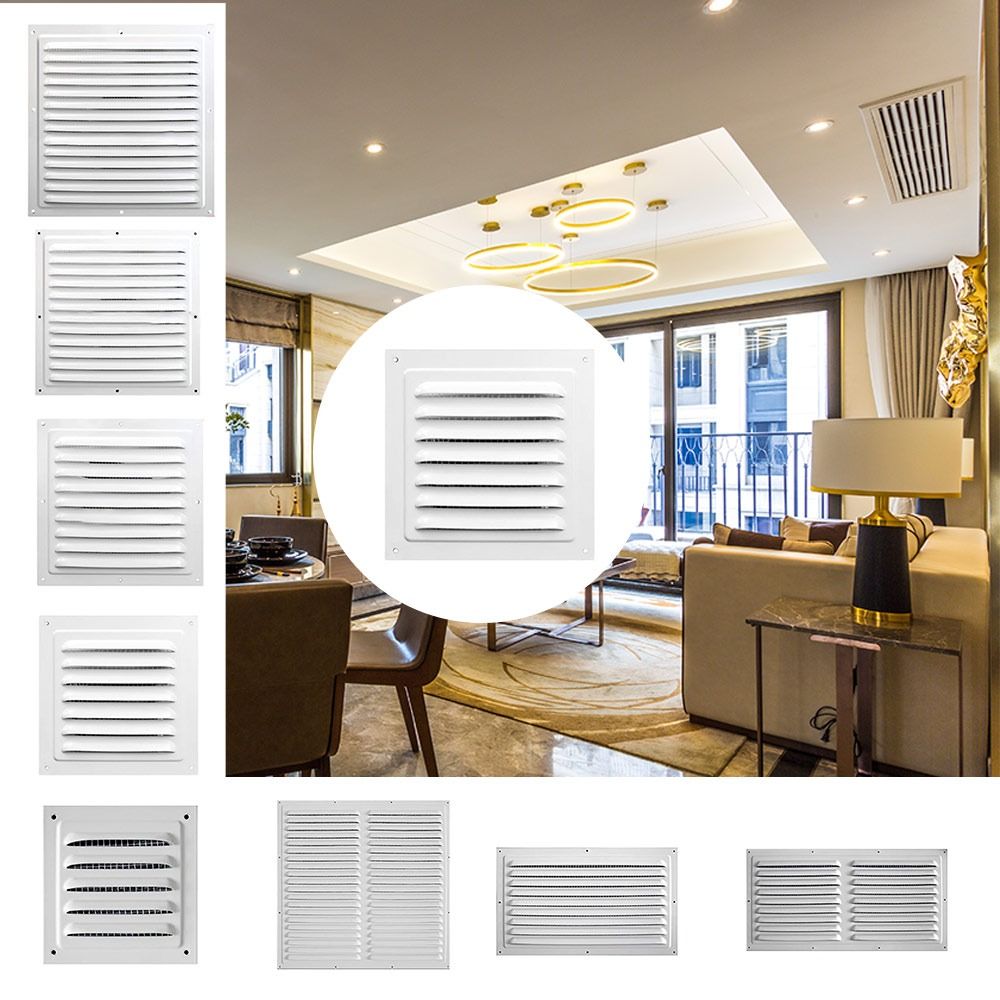Ventilation Grille Aluminum - Luchtventilatierooster van aluminiumlegering Verwarming Koelopeningen Plaatvenster