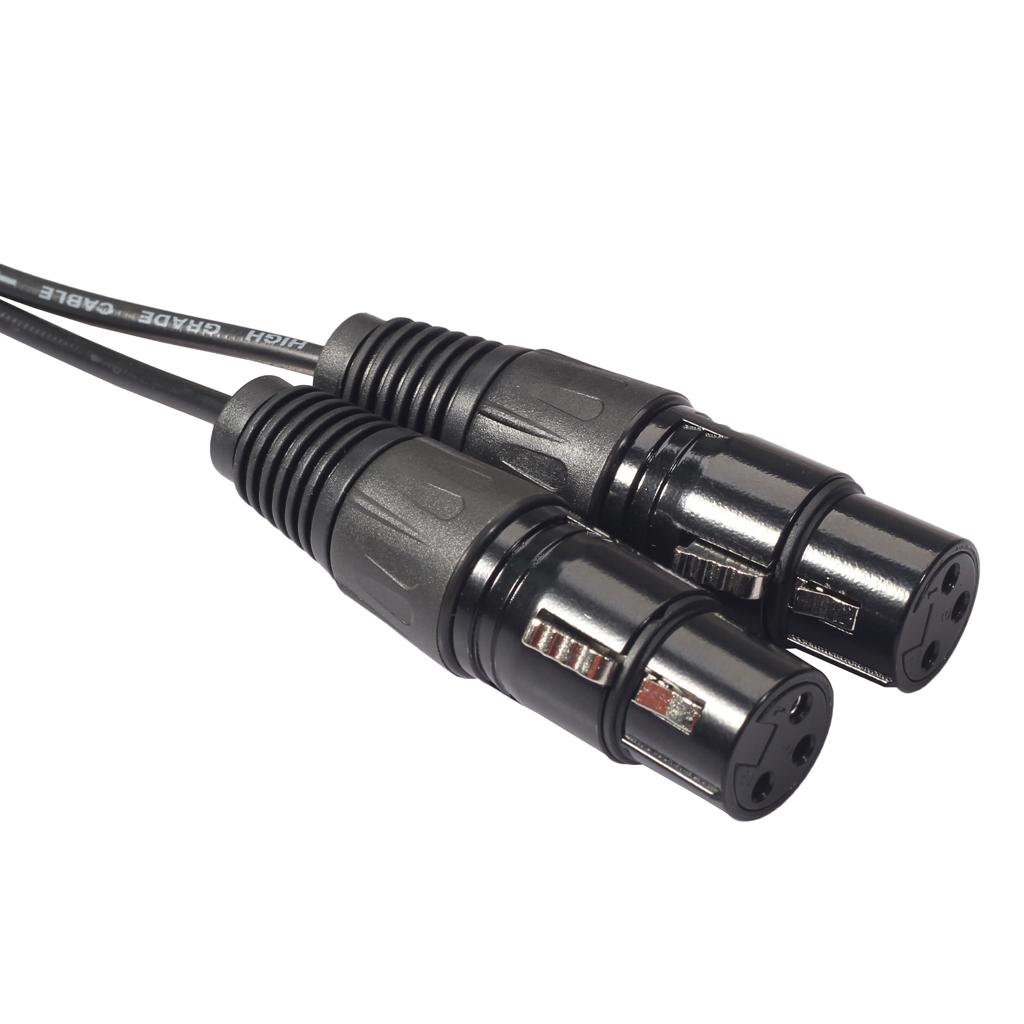 Rca Cable - Hoogwaardige XLR naar RCA audiokabeladapter, 1,5