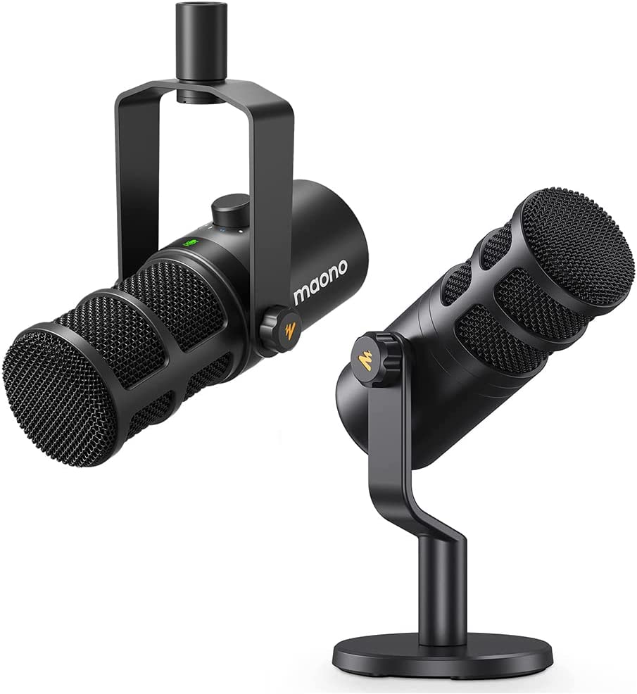 Audio Interface - MAONO Professionele Geluidskaart met 25mm Dynamische
