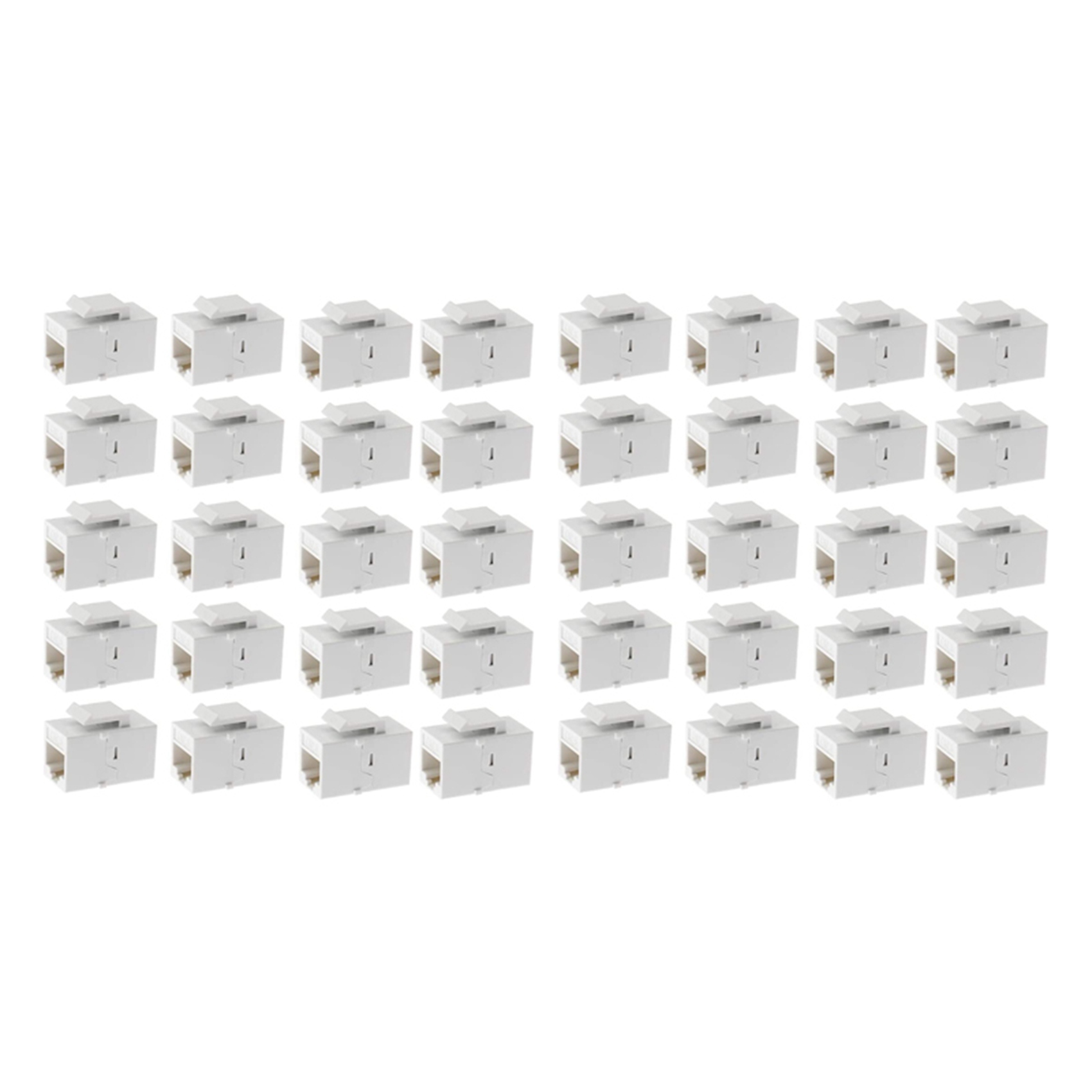 Rj45 Jack - Delicate Texture-Ethernet Keystone-koppelaar, 40-pack Cat6 RJ45