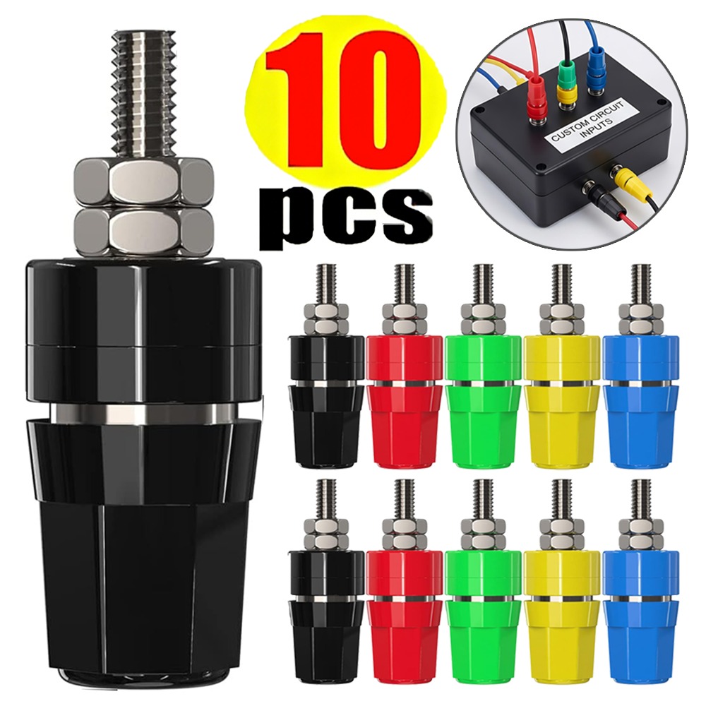 Banana Plug - 4 mm bananenstekkers testsonde conversie geïsoleerde