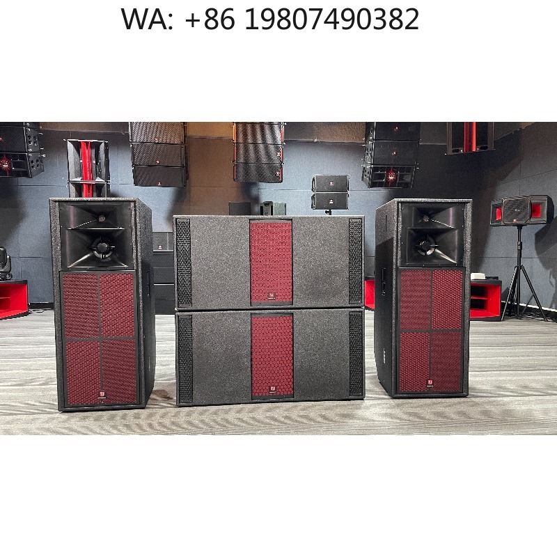 Full Range Speaker - Dubbele 15 inch drieweg full-range luidspreker