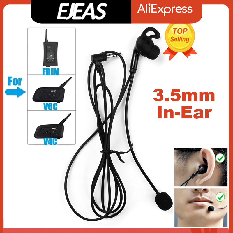 Audio Interface - Ejeas Fbim Handsfree Scheidsrechter Headset 3.5Mm