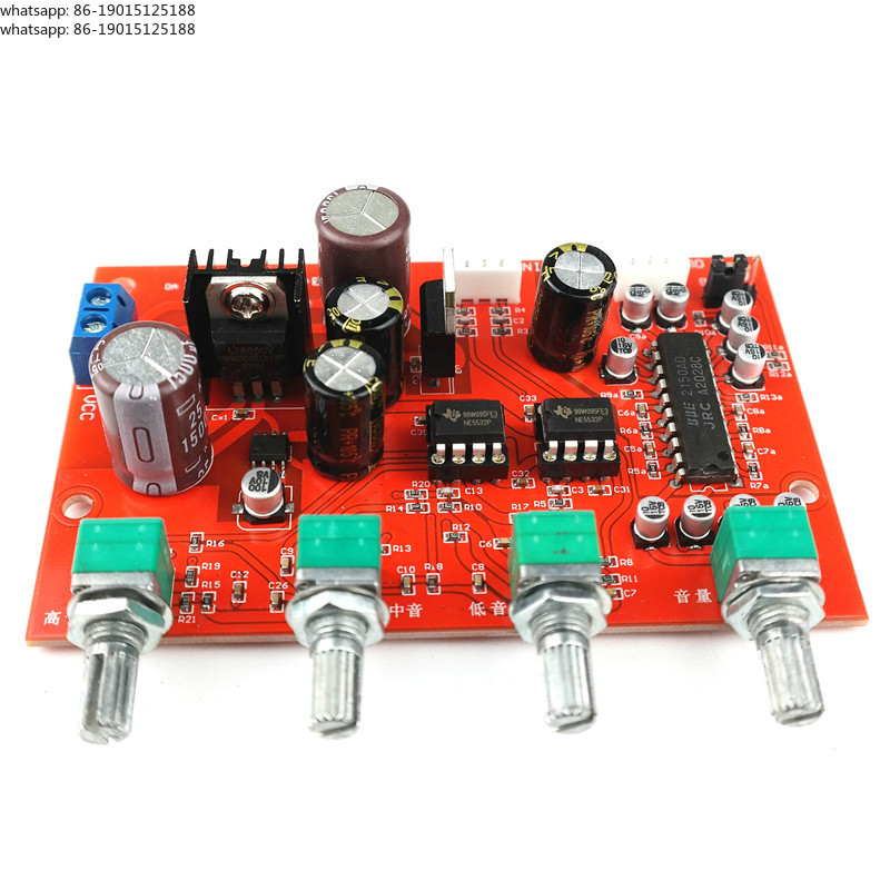 Volume Control Board - NE5532 Tone Voorversterker Audio Board NJM2150