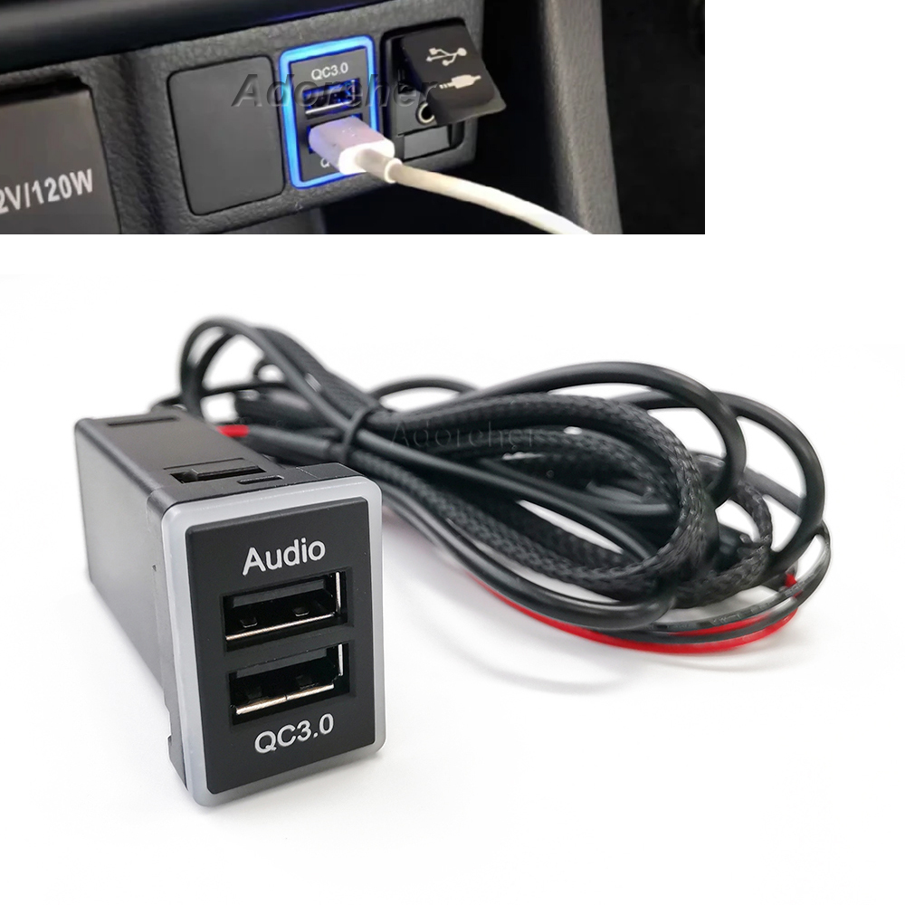 Audio Interface - 1Pc Snelle Autolader Audio QC3.0 Usb