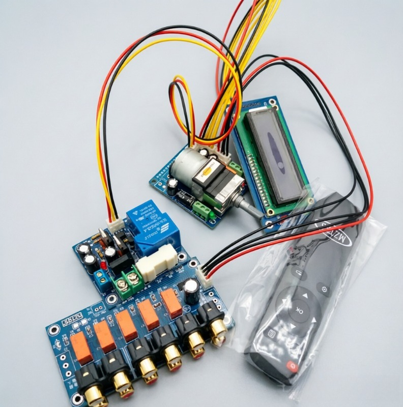 Volume Control Board - Afstandsbediening Volumeregeling Motor Potentiometer Gemodificeerde eindversterker