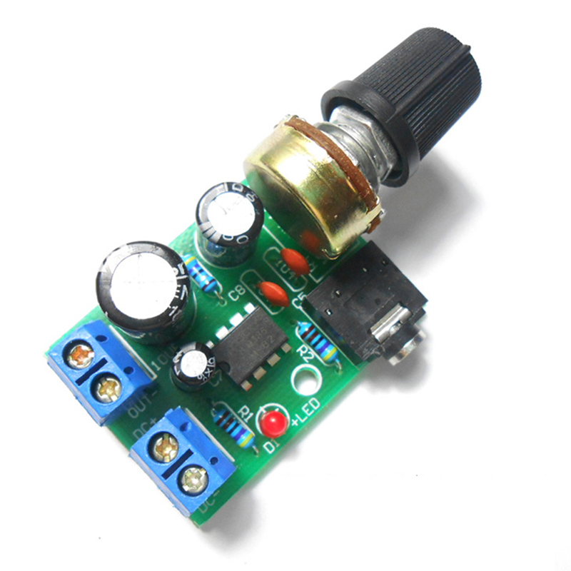 Volume Control Board - LM386 Audioversterkerkaart Mono 3,5 mm DC