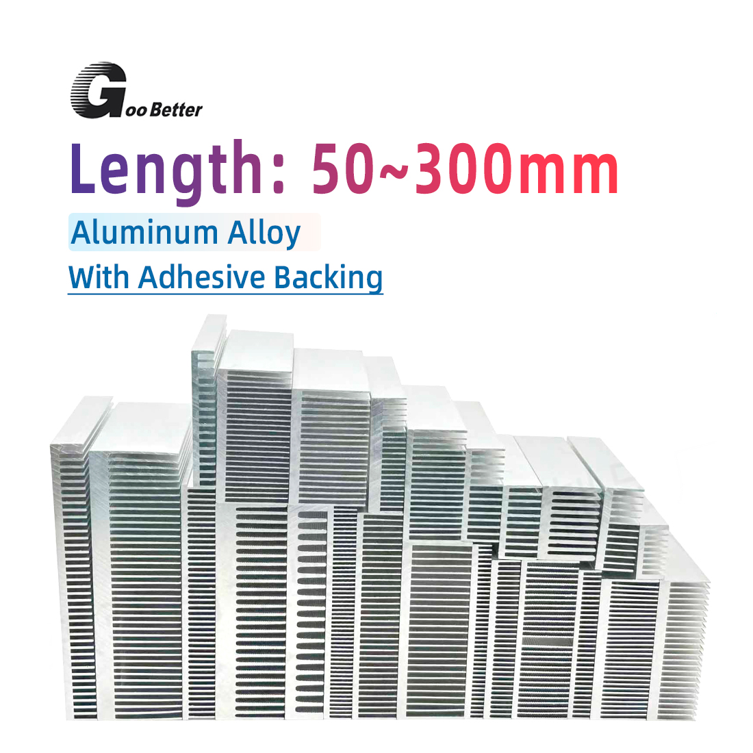 Heatsink Aluminum - Aluminium koellichaam Radiator koellichaam voor elektronische