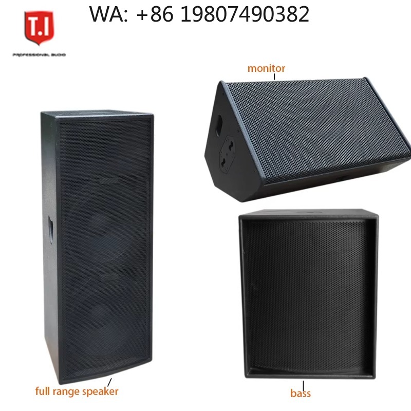 Full Range Speaker - 800W Dubbele 15 Inch Full Range