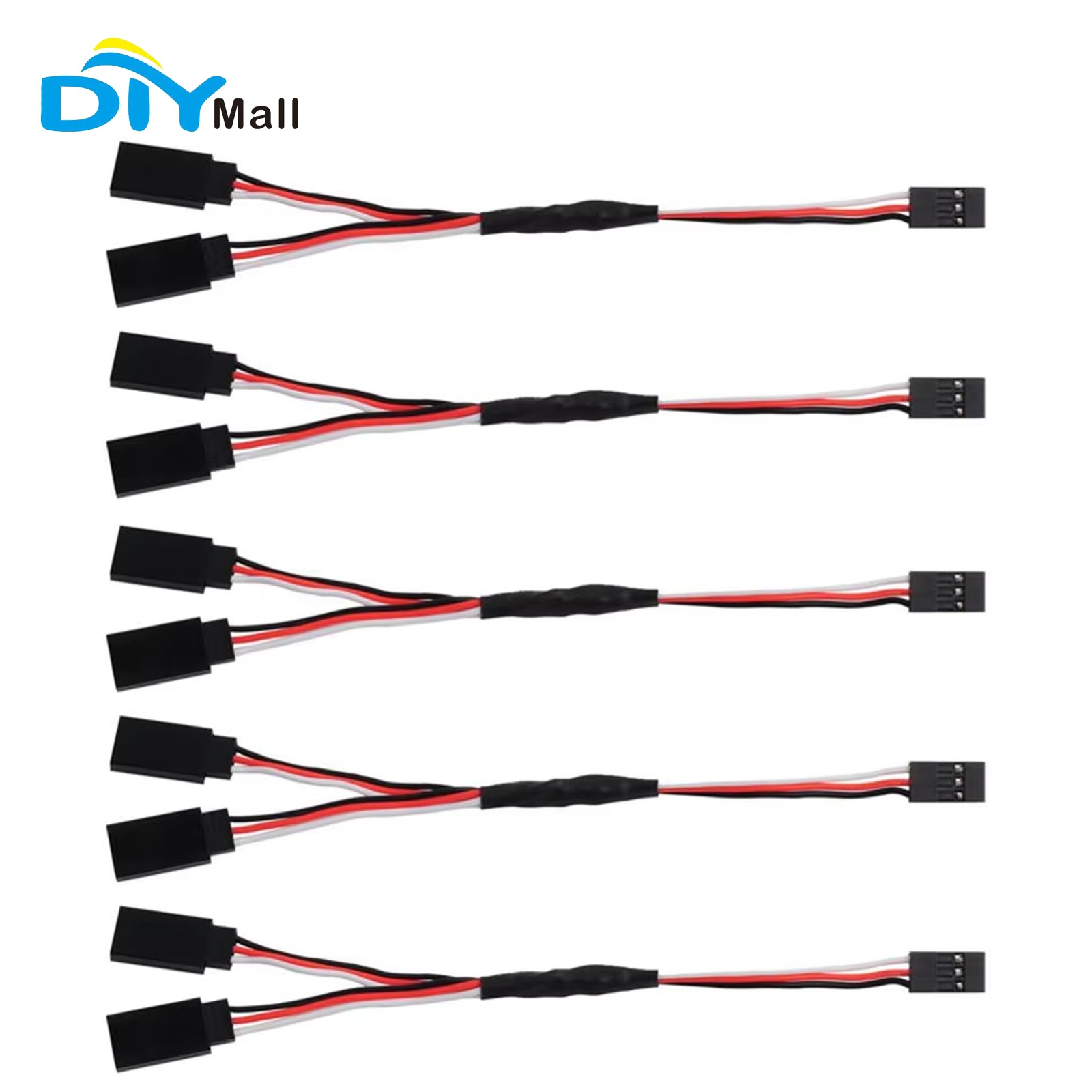 Rca Cable - DIYmall JR Style 15cm Servo Y-kabelsplitter