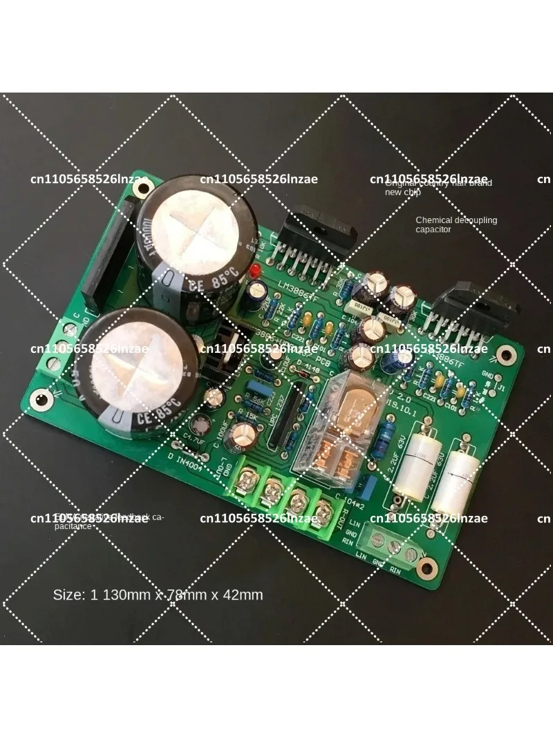 Hifi Amplifier Board - LM3886 Hifi Audio Versterkerprint DIY Home