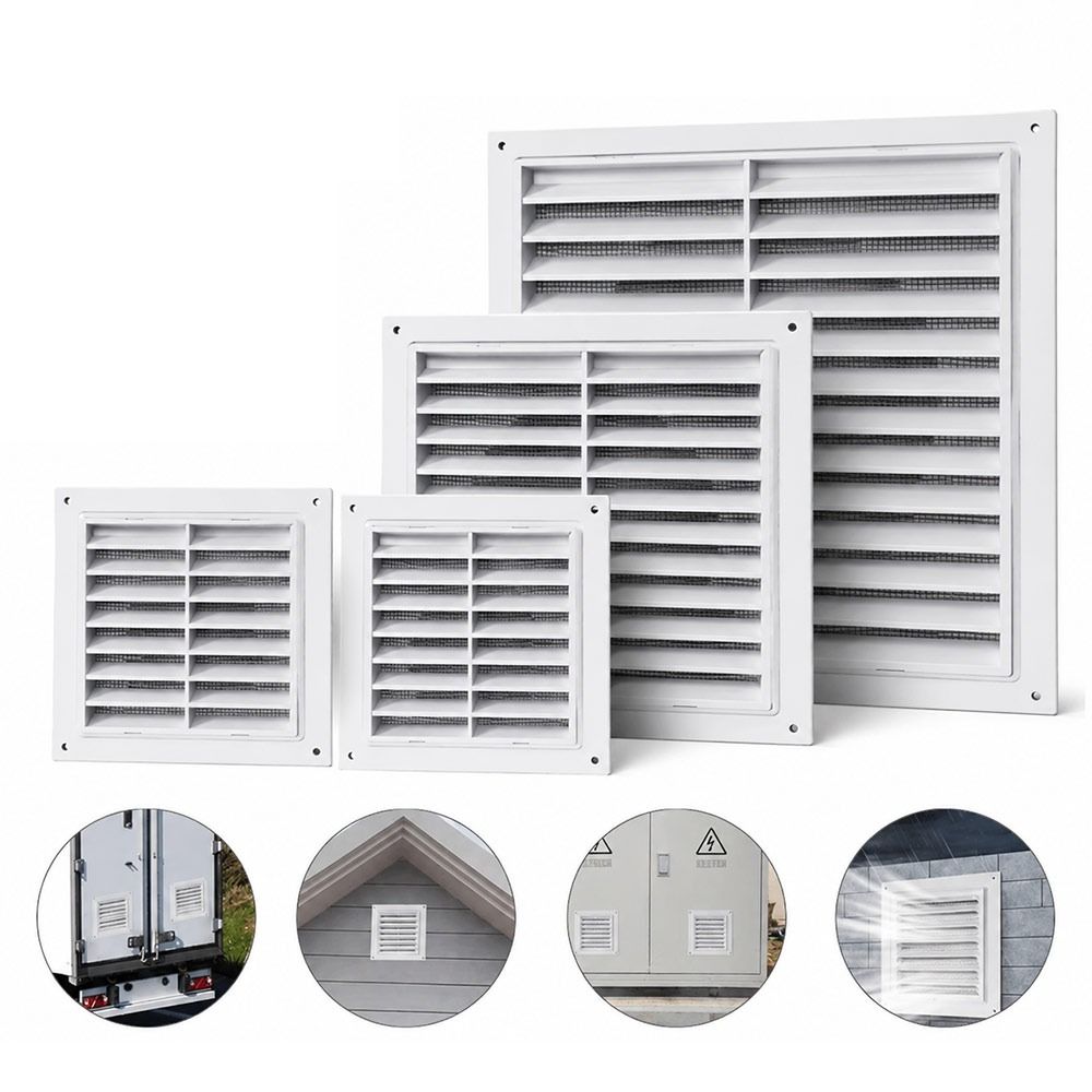 Duurzame 4/5/6/8 inch ventilat - Ventilation Grille Aluminum recensie en prijs