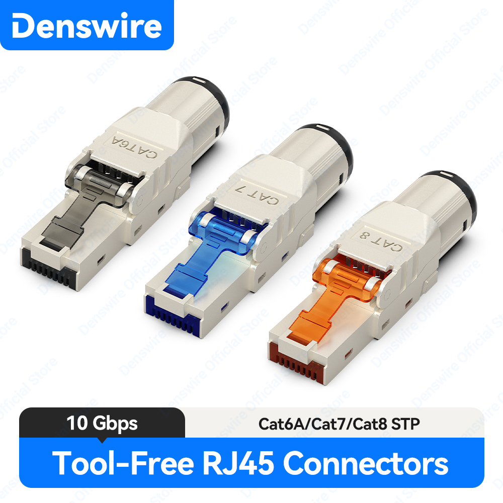 Denswire gereedschapsloze RJ45 - Rj45 Jack recensie en prijs
