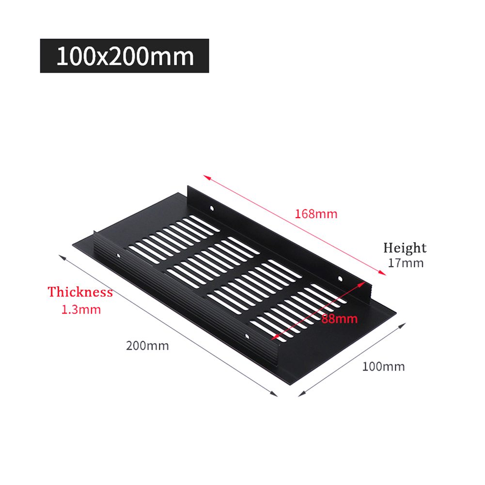 150/200/225/250/300/350/400Mm  - Ventilation Grille Aluminum recensie en prijs