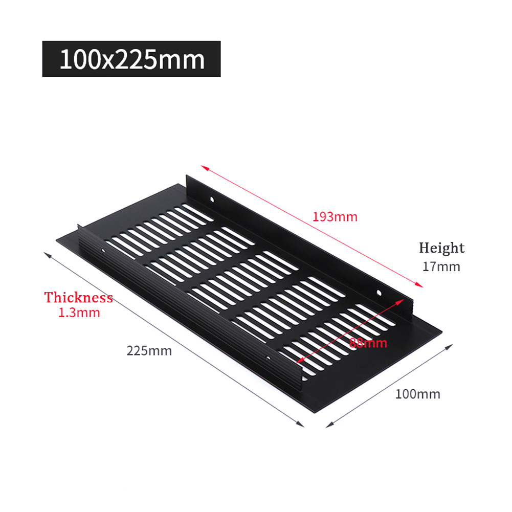 150/200/225/250/300/350/400Mm  - Ventilation Grille Aluminum recensie en prijs