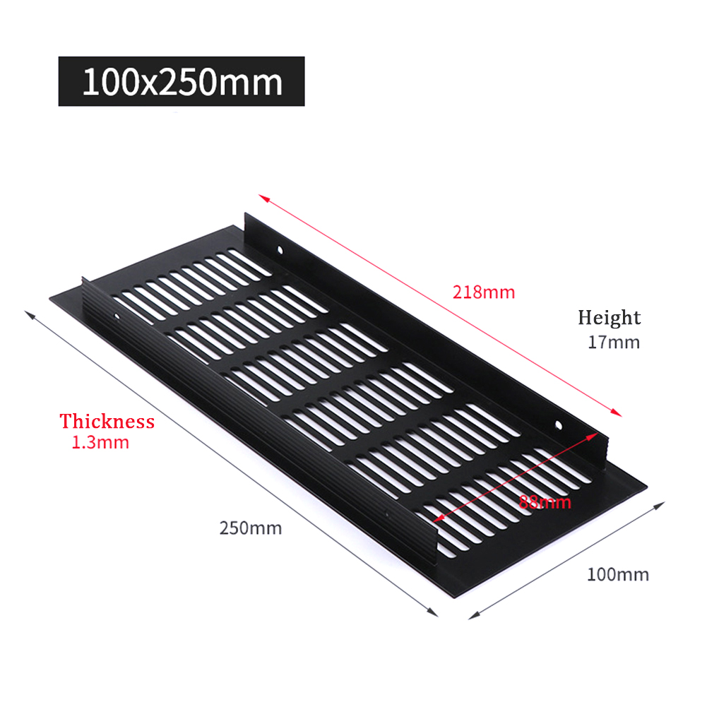 150/200/225/250/300/350/400Mm  - Ventilation Grille Aluminum recensie en prijs