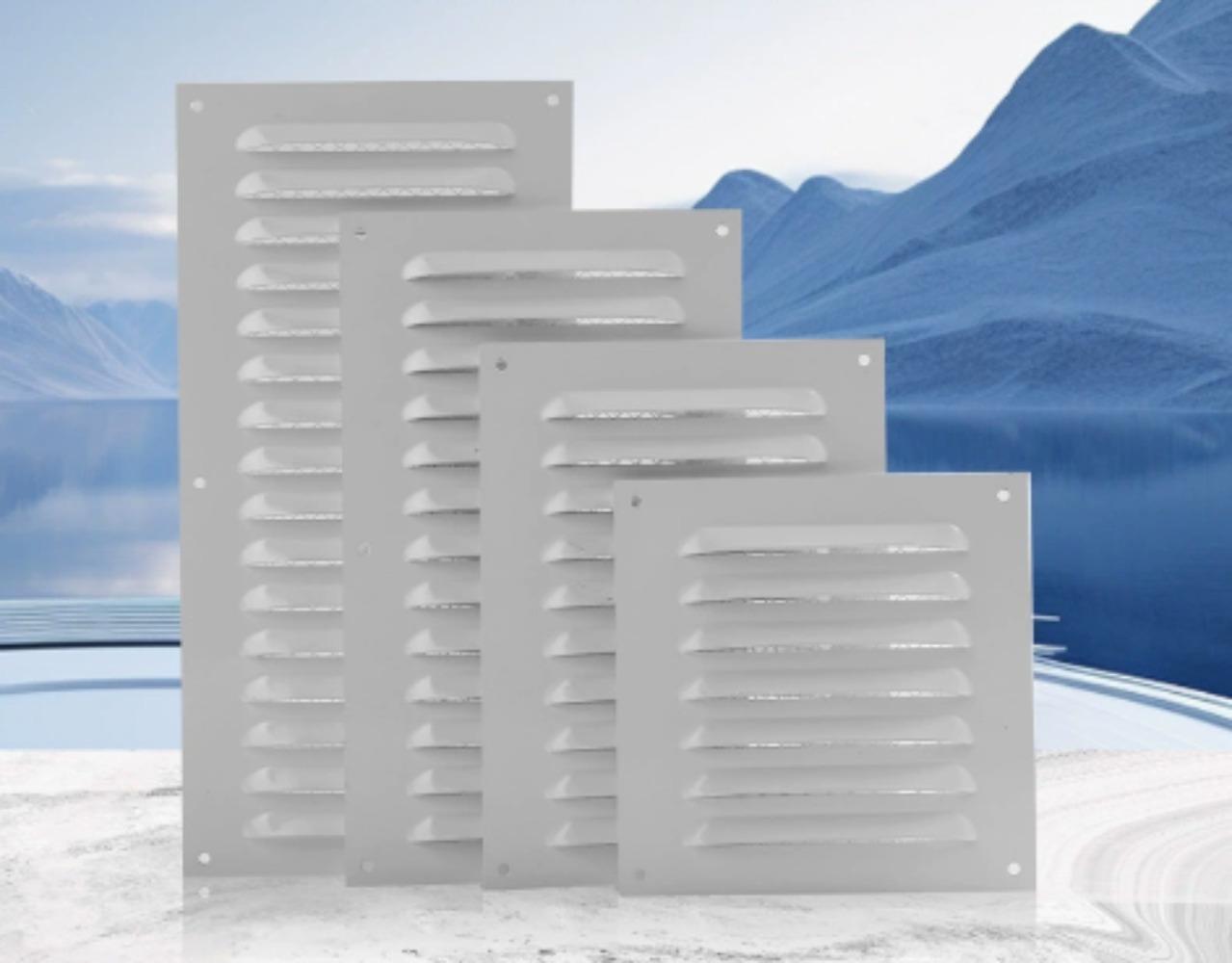 Aluminium Luchtrooster Verwarm - Ventilation Grille Aluminum recensie en prijs