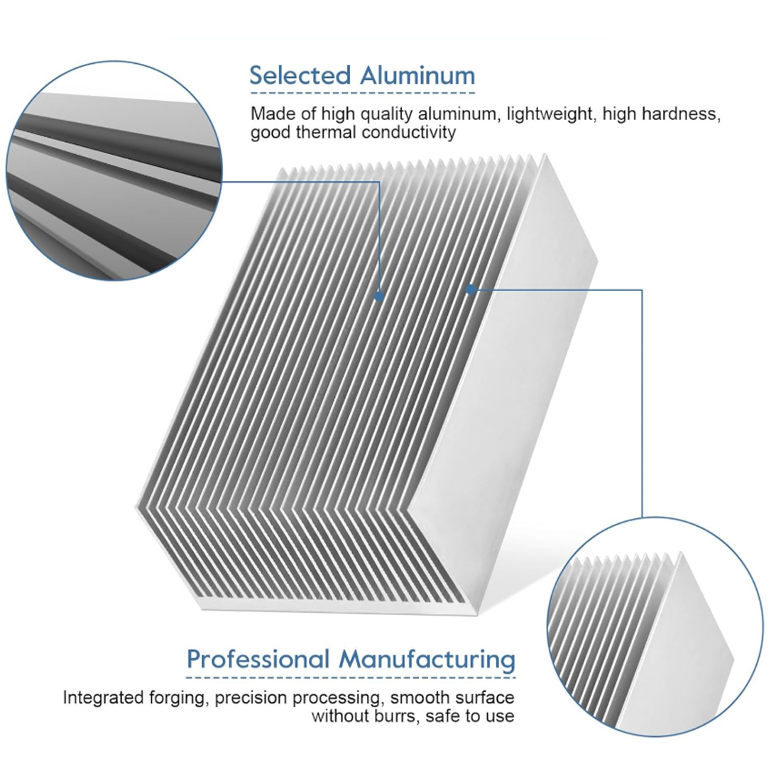 50x60x26mm-300x60x26mm Geëxtru - Heatsink Aluminum recensie en prijs