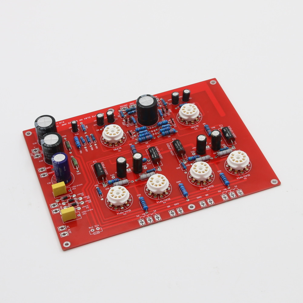 HiFi EL84+ECF80 Stereo Push-Pu - Hifi Amplifier Board recensie en prijs