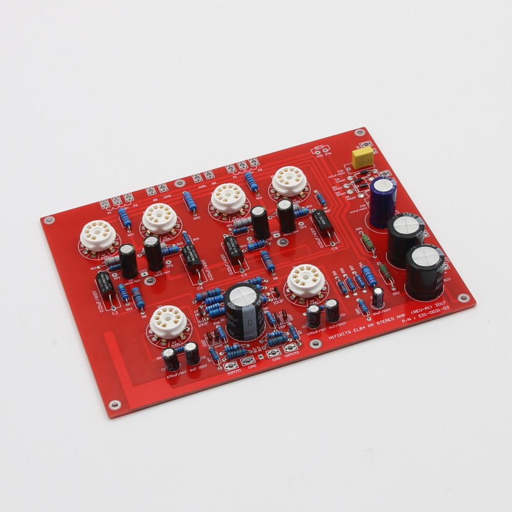 HiFi EL84+ECF80 Stereo Push-Pu - Hifi Amplifier Board recensie en prijs