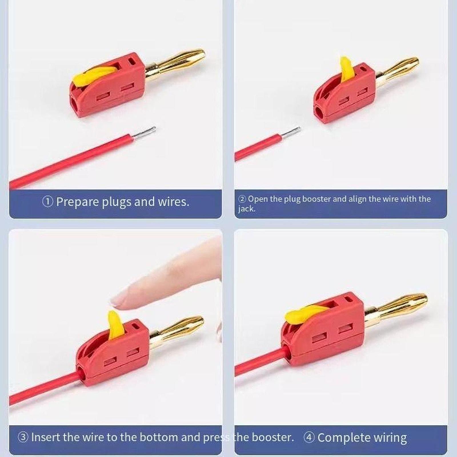 4 mm bananenstekker Mini stape - Banana Plug recensie en prijs