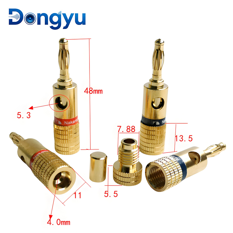 4MM Nakamichi Banana Connector - Banana Plug recensie en prijs