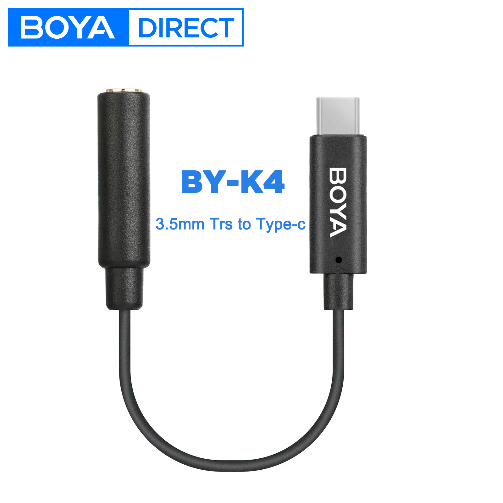 BOYA BY-K4 6 cm 3,5 mm TRS Fem - Trs Cable recensie en prijs