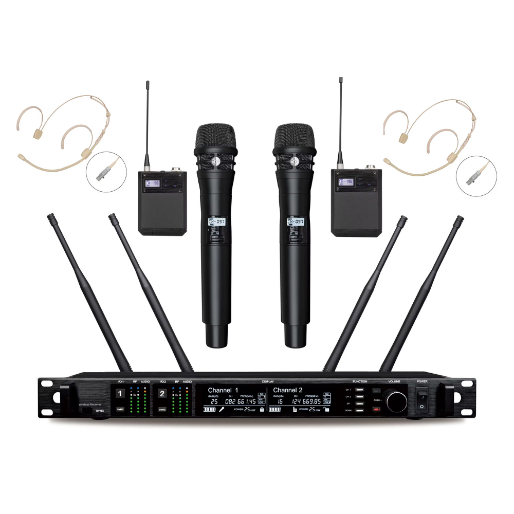 AD4D 2-kanaals Dual UHF True D - Ribbon Microphone recensie en prijs