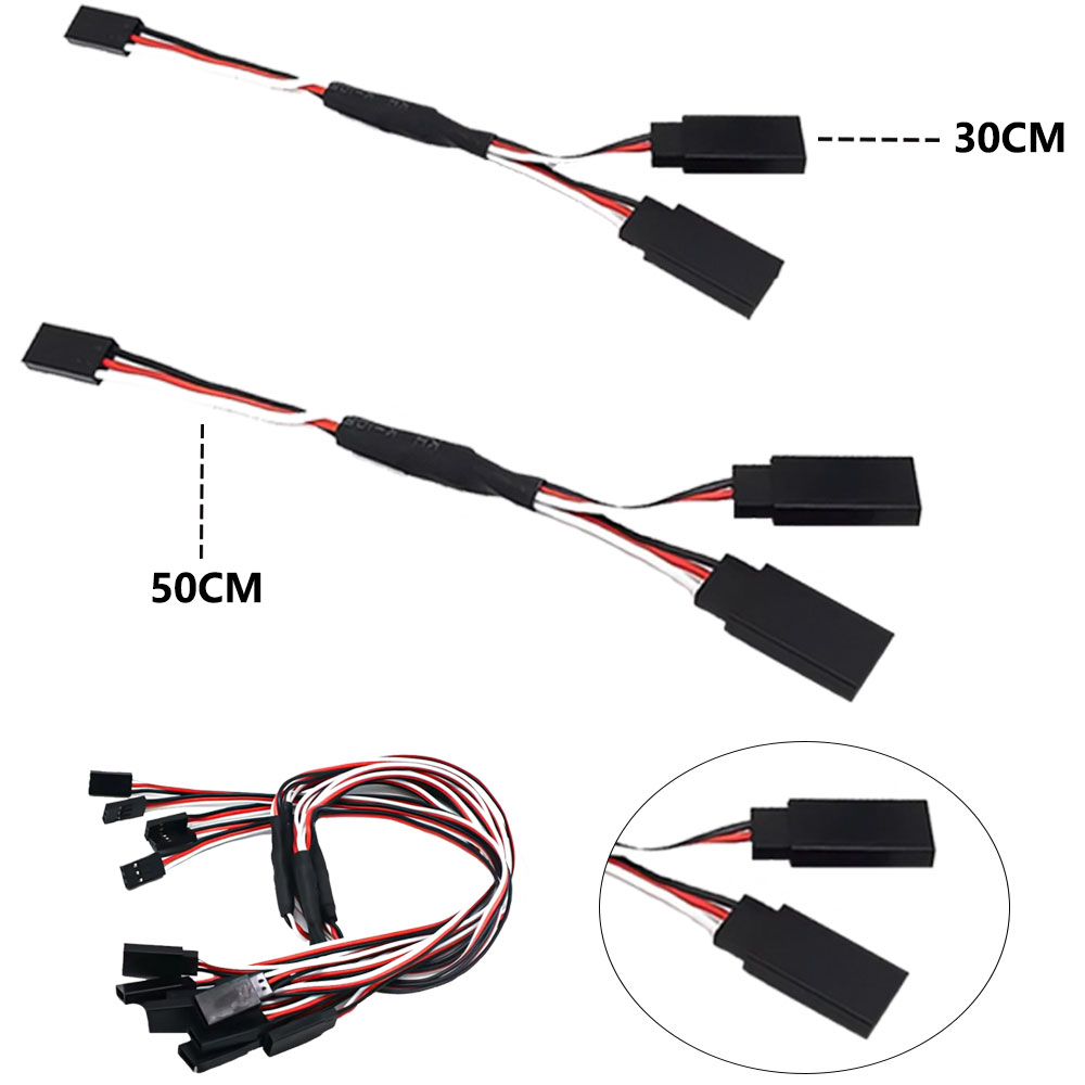 5/8/10pcs RC Servo Y Verlengka - Rca Cable recensie en prijs