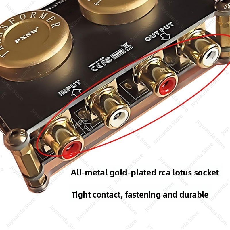 AV103 audio-isolator, transfor - Passive Preamp recensie en prijs