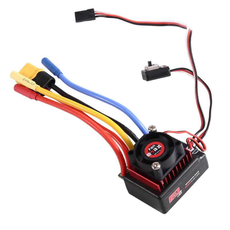 AINY-60A borstelloze ESC-snelh - Banana Plug recensie en prijs