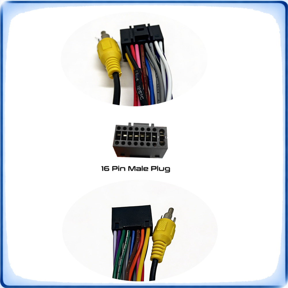 ISO naar 16-pins autoradio bed - Audio Cable Rca recensie en prijs