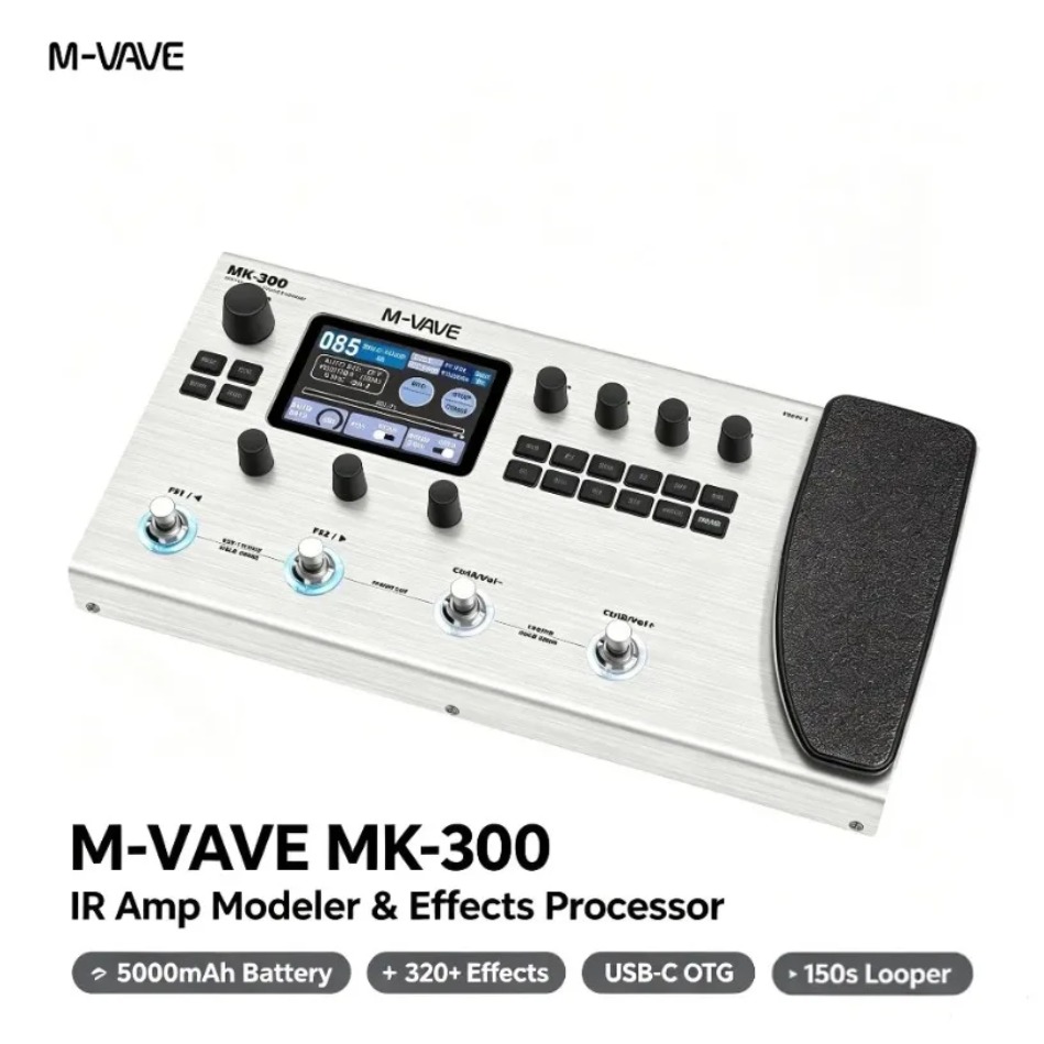 M-VAVE MK-300 Draadloze Gitaar - Audio Interface recensie en prijs