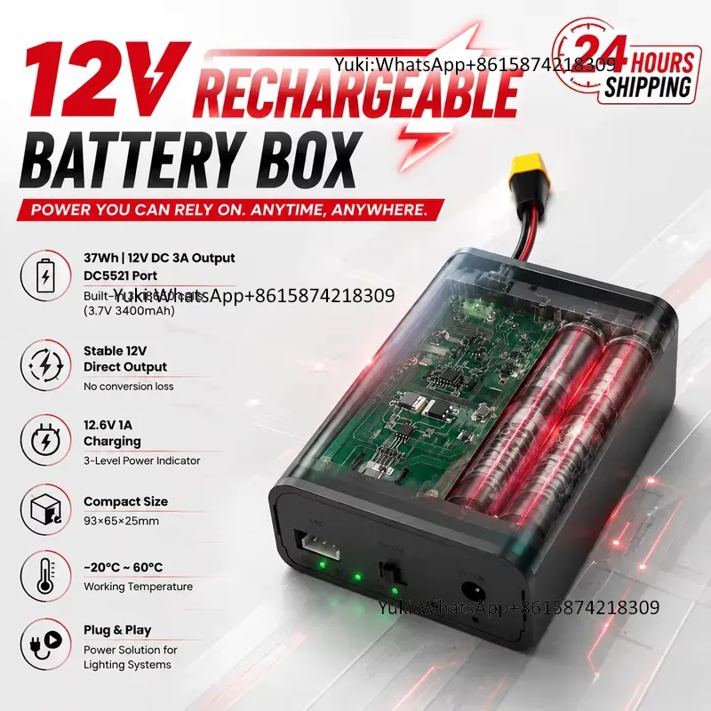 Wintai-Tech 12V Oplaadbaar LED - Speaker Kit recensie en prijs