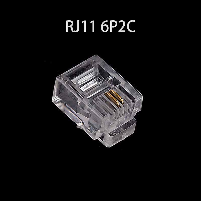 20/50/100PCS RJ11 6P2C 6P4C 6P - Rj45 Jack recensie en prijs