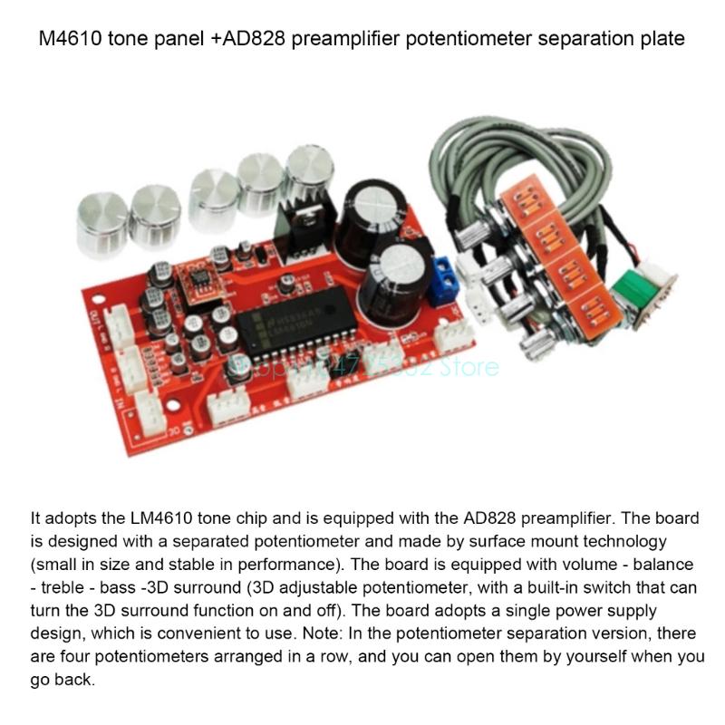 LM4610 Tone Voorversterker Gel - Volume Control Board recensie en prijs