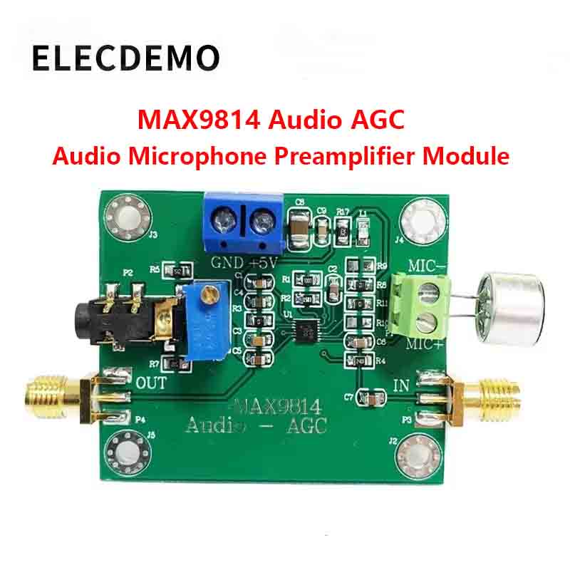 Electret Mic AGC Versterkermod - Audio Amplifier Board recensie en prijs
