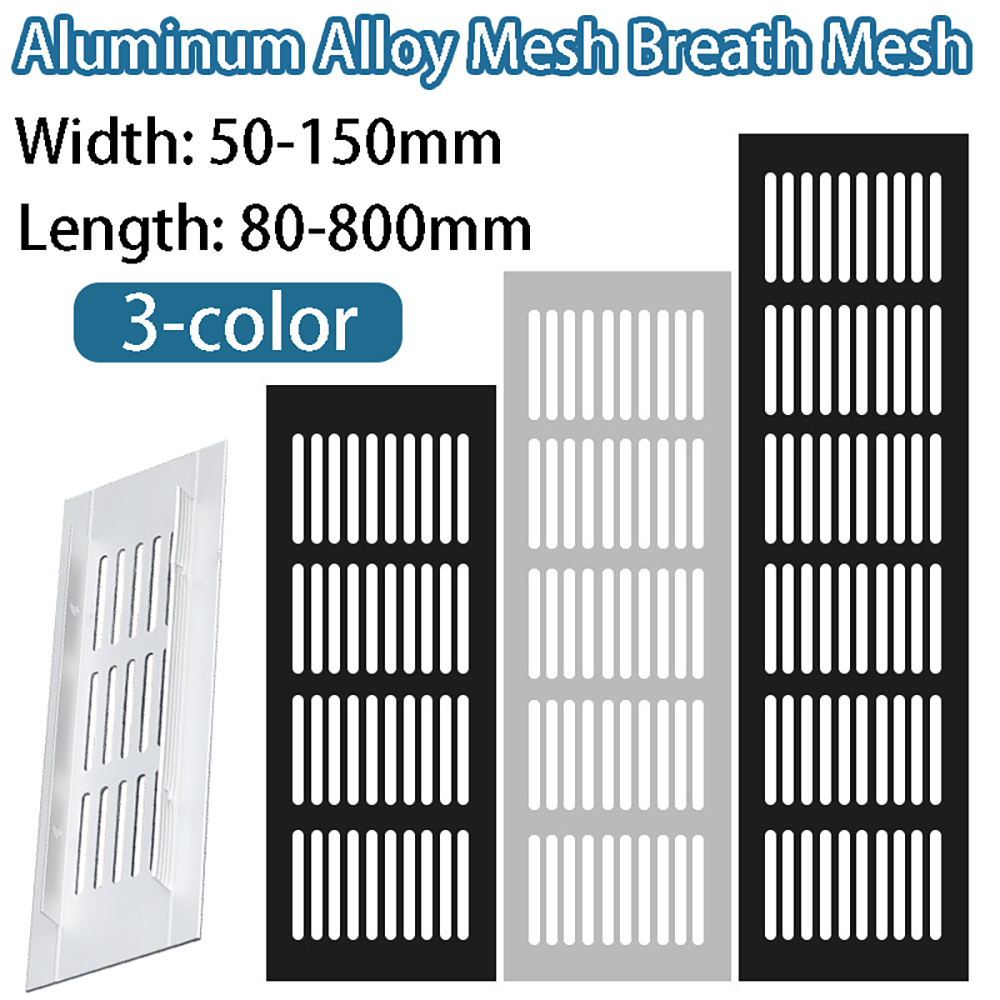 1 Stuks Breedte 50/60/80/100/1 - Ventilation Grille Aluminum recensie en prijs
