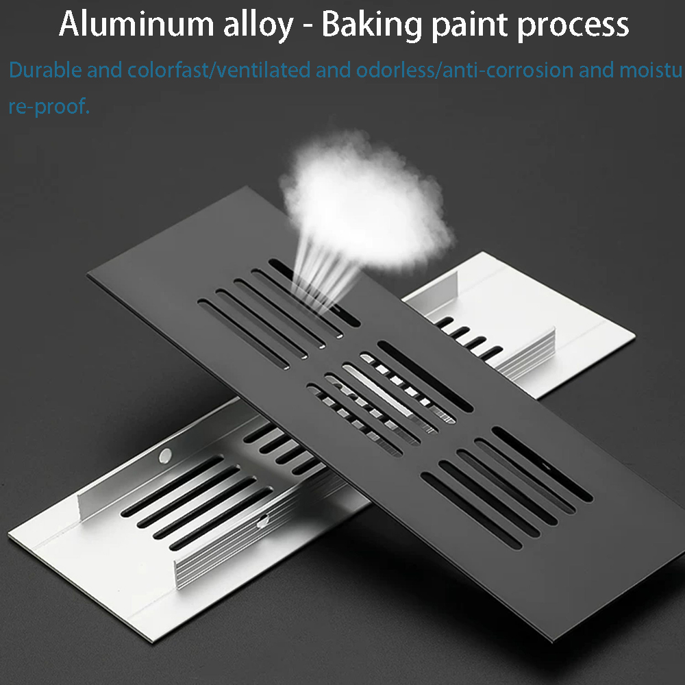 1 Stuks Breedte 50/60/80/100/1 - Ventilation Grille Aluminum recensie en prijs