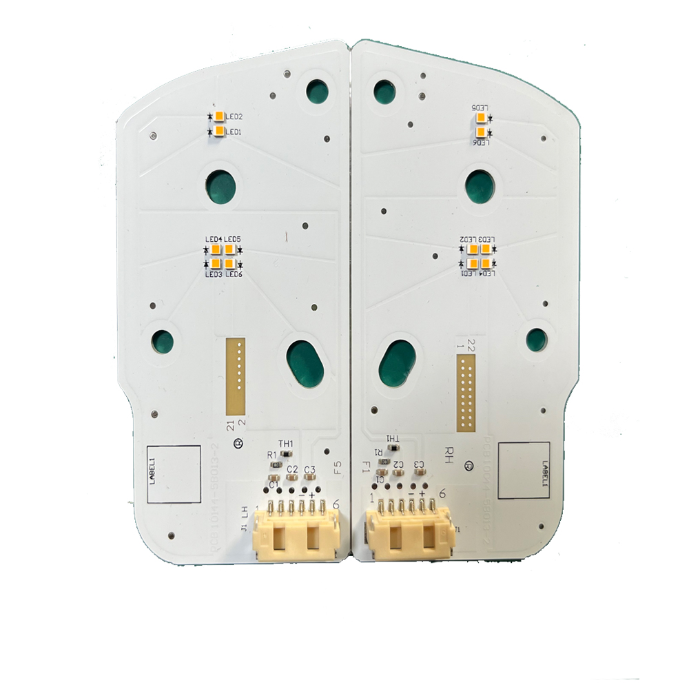 Amber witte DRL LED-boards voo - Dac Board recensie en prijs