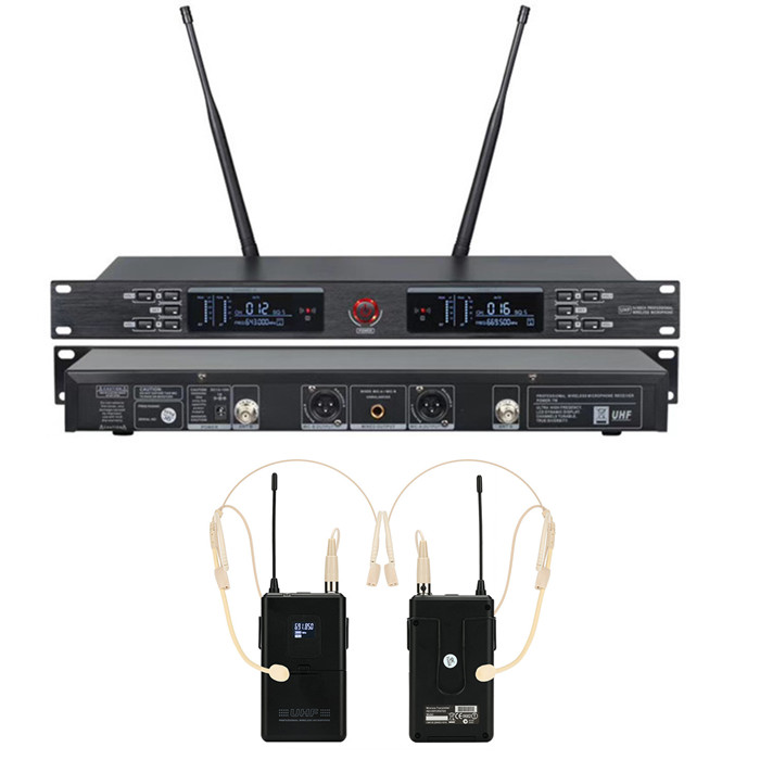 640-690MHz UR-2000-H Dubbelkan - Ribbon Microphone recensie en prijs