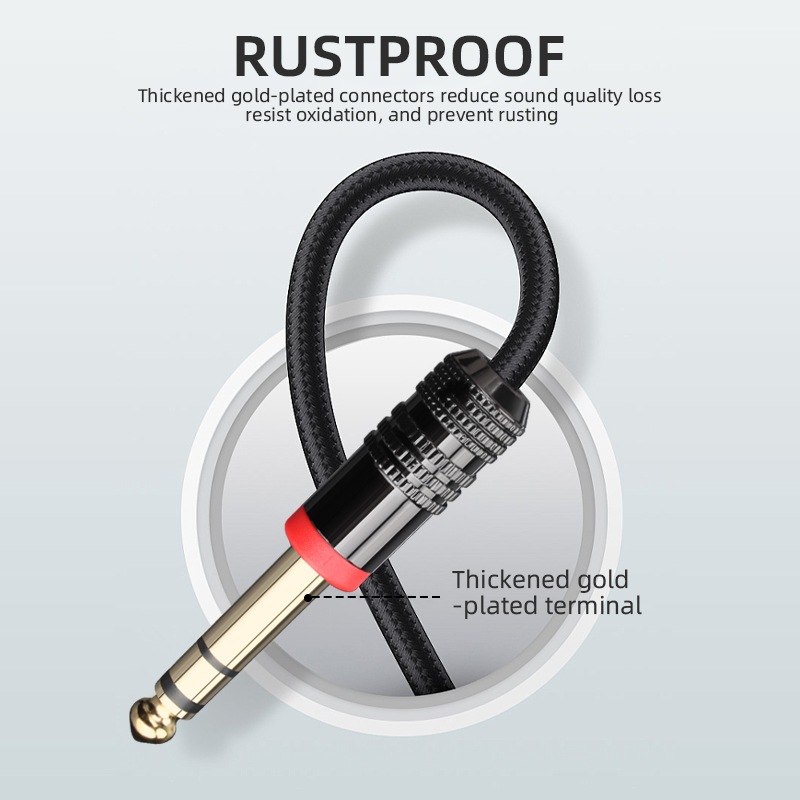 6,35 mm TRS Gitaarkabel Stereo - Trs Cable recensie en prijs