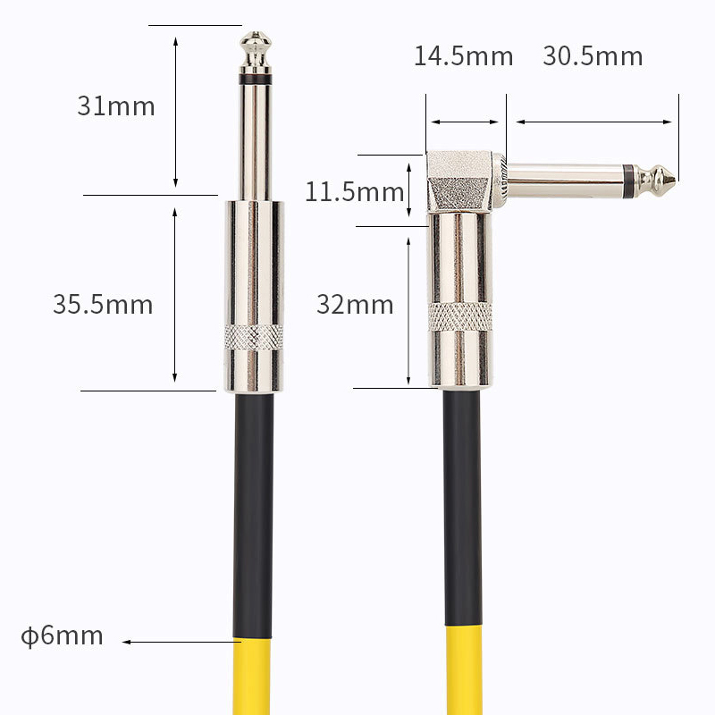 6,5 mm audiokabels TRS 1/4 inc - Trs Cable recensie en prijs