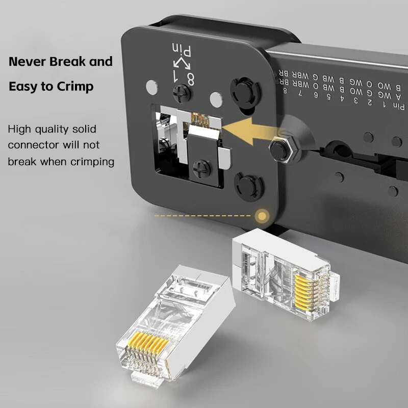 Cat6 Pass Through Afgeschermde - Rj45 Jack recensie en prijs