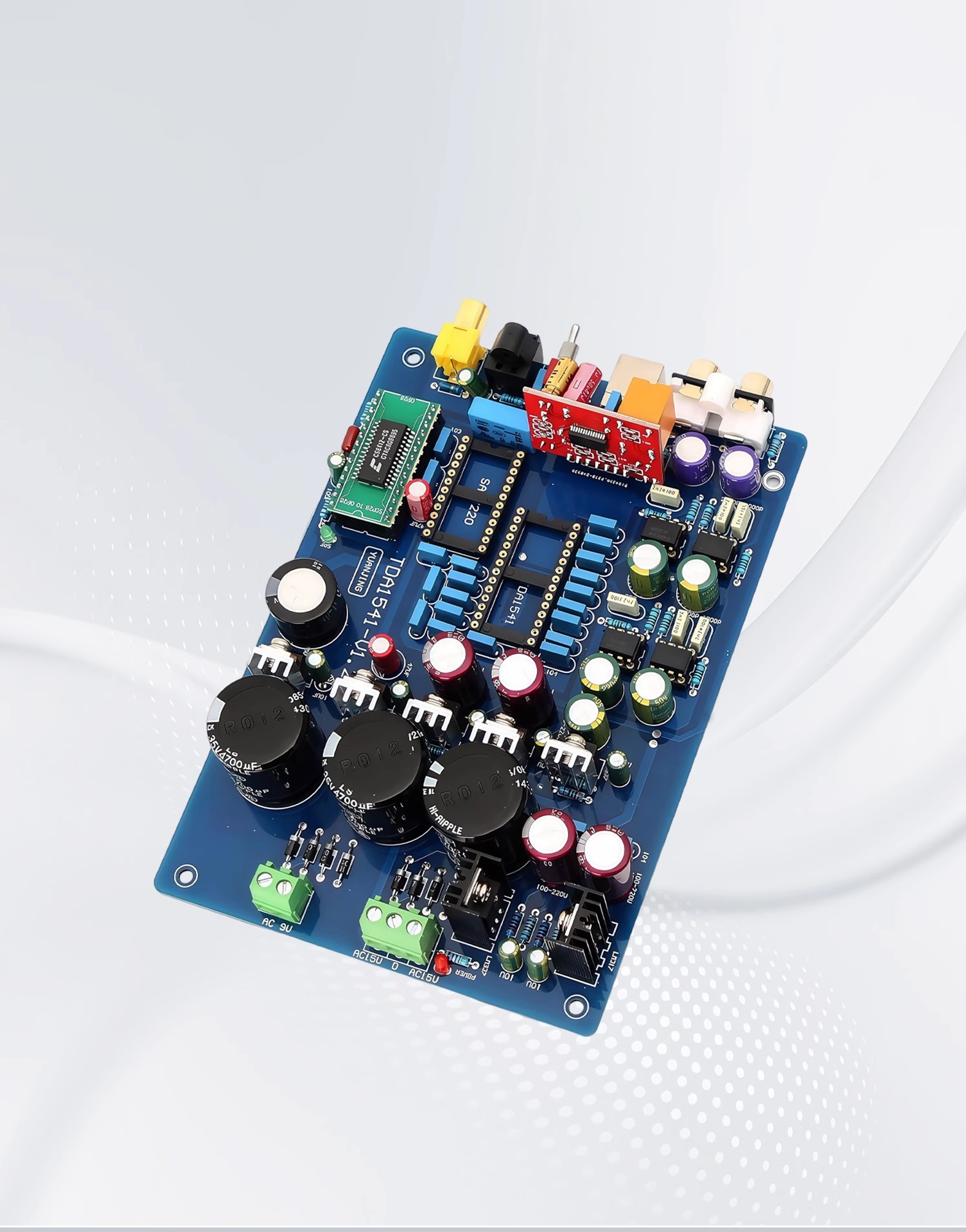 Gemonteerd HiFi CS8412+ NE5534 - Dac Board recensie en prijs